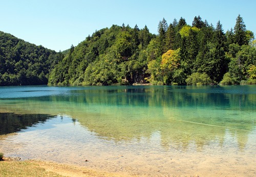 Озеро Козьяк в национальном парке "Плитвицкие озера" в Хорватии. Фото: Яндекс.Фотки, Валерия (Надь)
